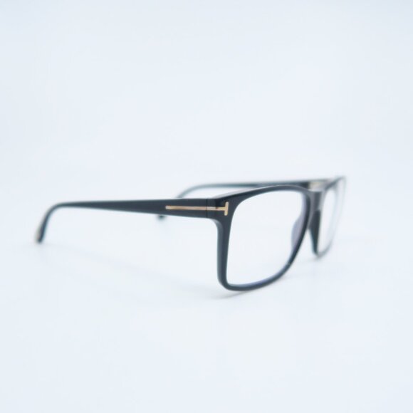 Tom Ford TF 5313 001 55mm New Black Rectangular Eyeglasses Frames. - Picture 2 of 7